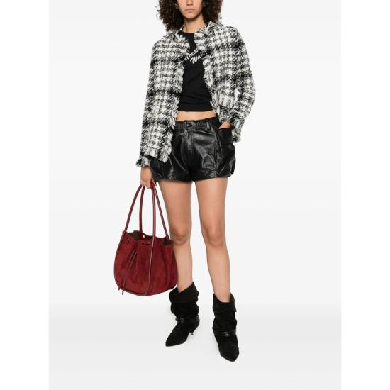 25FW 샬롯 자켓 4913 19 BLACK WHITE - CHARLOTT