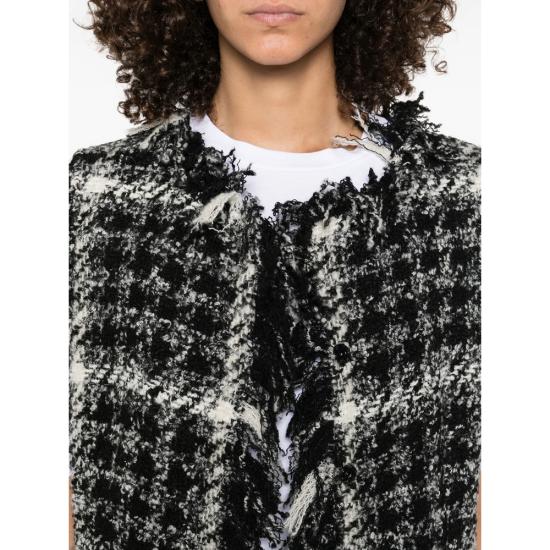 25FW 샬롯 코트 4521 19 BLACK WHITE - CHARLOTT