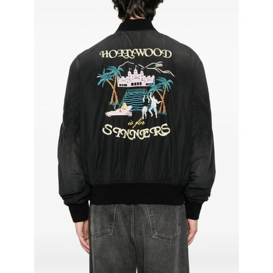 25FW 아미리 봄버 자켓 AMOUBB1051 BLACK - AMIRI