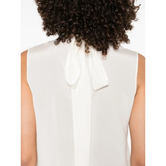 25FW 마짜렐리 블라우스 LOU LOU 260 1 WHITE - MAZZARELLI