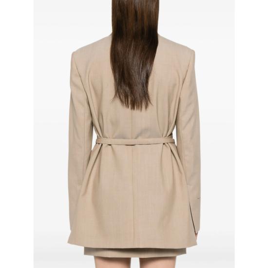25FW 스포트막스 수트 자켓 TUBINGA 295 001 NEUTRALS - SPORTMAX