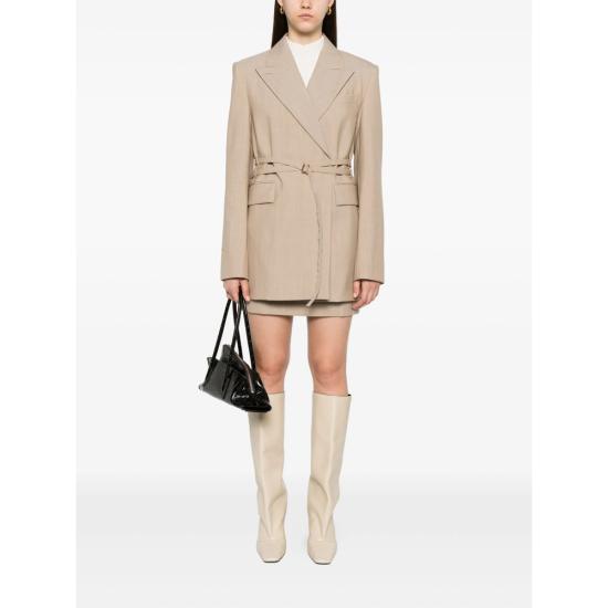 25FW 스포트막스 수트 자켓 TUBINGA 295 001 NEUTRALS - SPORTMAX