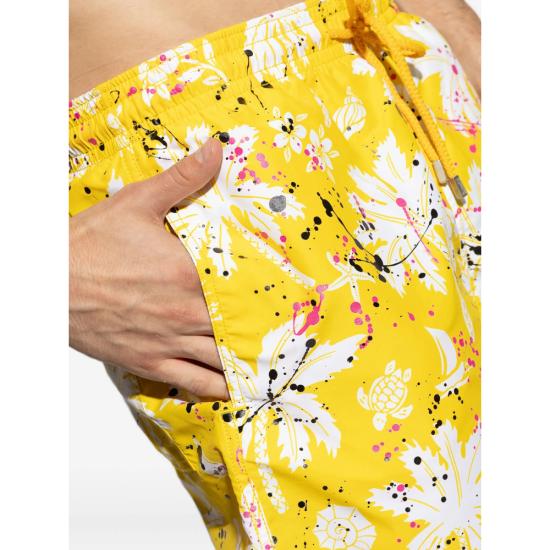 25FW 팜앤젤스 스윔팬츠 PMFD01AF25FA B002 1801 YELLOW - PALM ANGELS