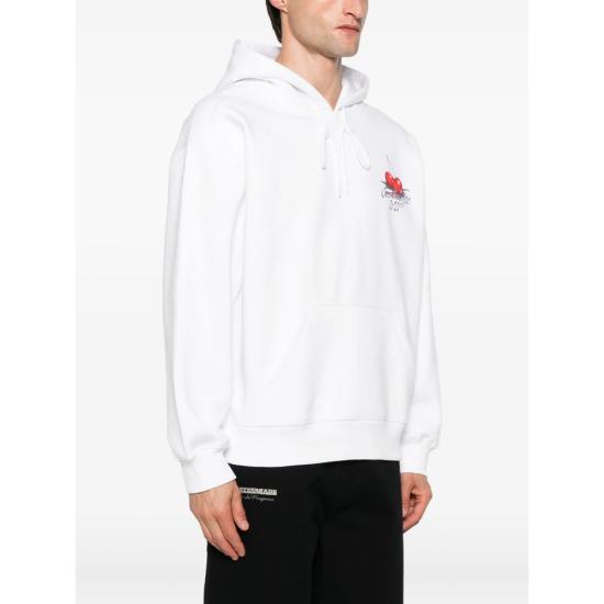 25FW 칼하트 후드 티셔츠 I035191 02XX WHITE - CARHARTT