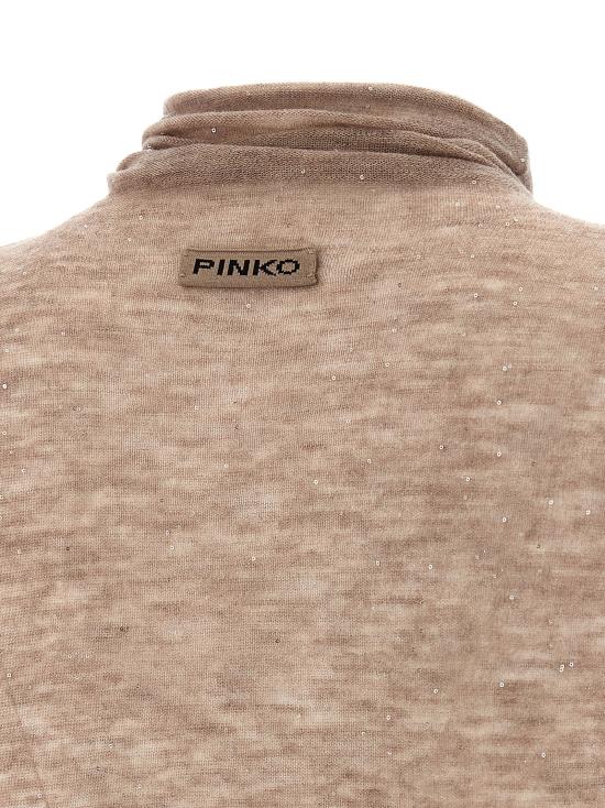 25FW 핑코 가디건 105821A2PMD23 Beige - PINKO