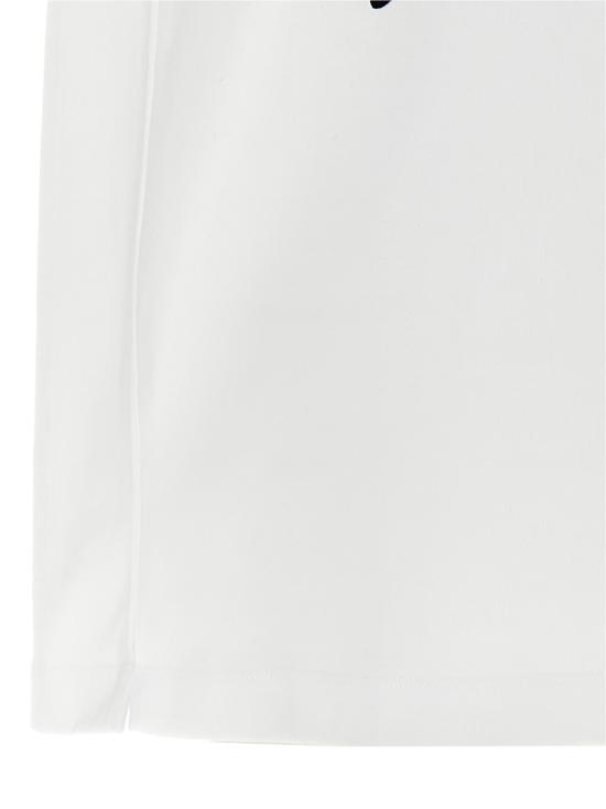 25FW 살바토레 페라가모 반팔 티셔츠 786470WHITE White Black - SALVATORE FERRAGAMO