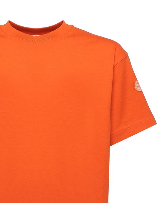 25FW 몽클레어 반팔 티셔츠 K24028C00002 89AZ9345 Orange - MONCLER