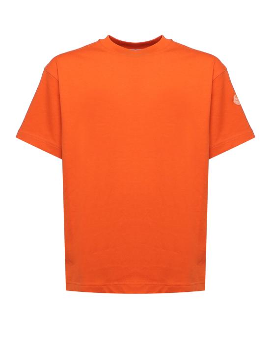 25FW 몽클레어 반팔 티셔츠 K24028C00002 89AZ9345 Orange