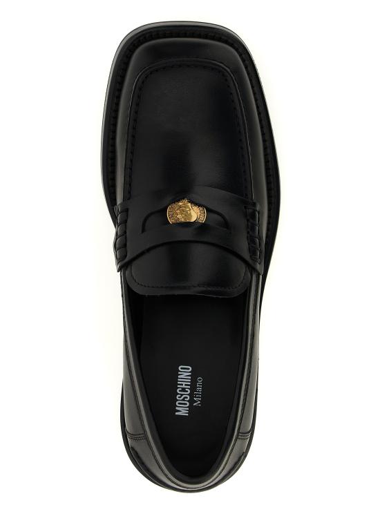 25FW 모스키노 로퍼 MB10423M0NGA0000 Black - MOSCHINO