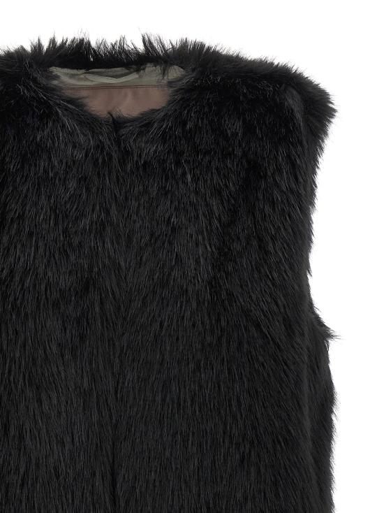 25FW 에르노 베스트 GC00065DR126279300 Black - HERNO