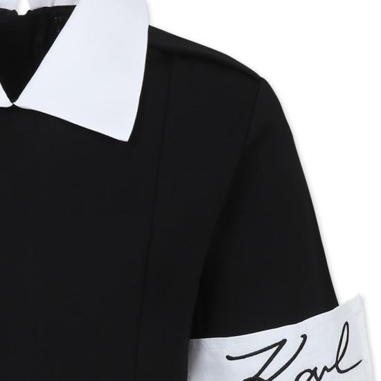25SS [키즈] 칼라거펠트 원피스 Z30462 09B BLACK - KARL LAGERFELD