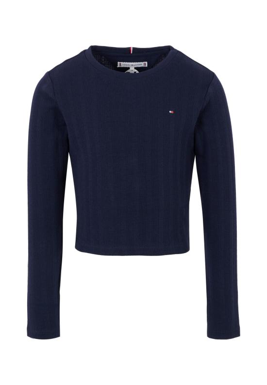 25FW [키즈] 타미힐피거 탑 25CTHKG0KG08631 C1G BLUE