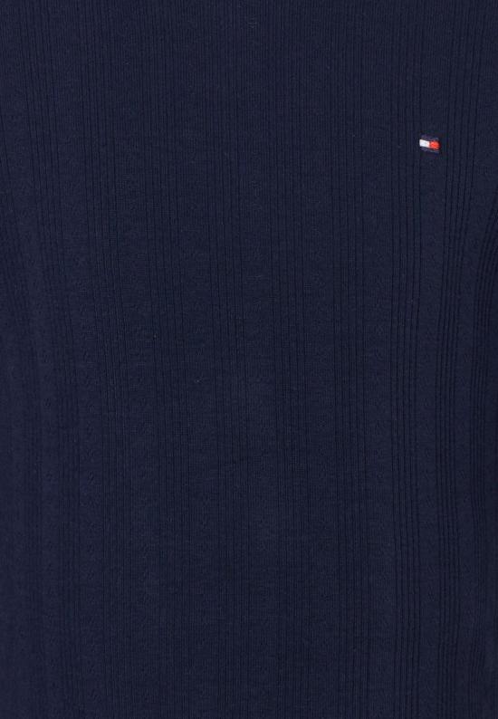 25FW [키즈] 타미힐피거 탑 25CTHKG0KG08631 C1G BLUE - TOMMY HILFIGER