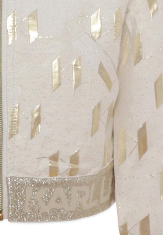 25SS [주니어] 칼라거펠트 풀오버 Z30482 N81 IVORY - KARL LAGERFELD