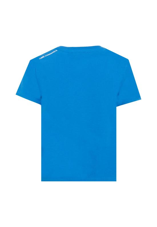 25SS [키즈] 칼라거펠트 티셔츠 Z30438 816 BLUE - KARL LAGERFELD