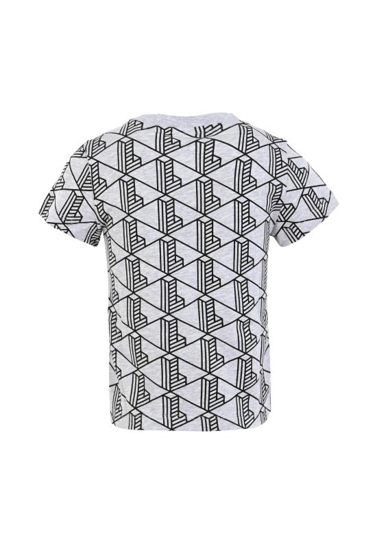 25SS [키즈] 라코스테 티셔츠 TJ8411 80P GREY - LACOSTE