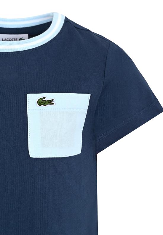 25SS [키즈] 라코스테 티셔츠 TJ7295 I07 BLUE - LACOSTE