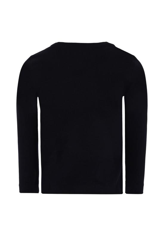 25FW [키즈] 모스키노 티셔츠 HTO00J LAA10 60100 BLACK - MOSCHINO