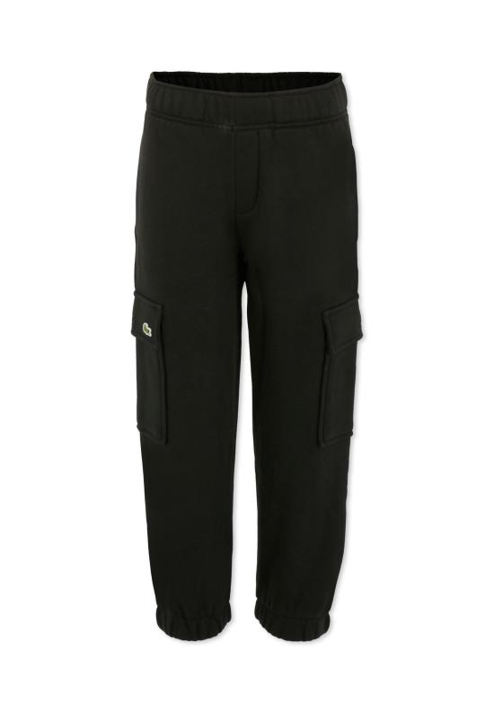 25SS [키즈] 라코스테 스트레이트 팬츠 XJ7345 031 BLACK