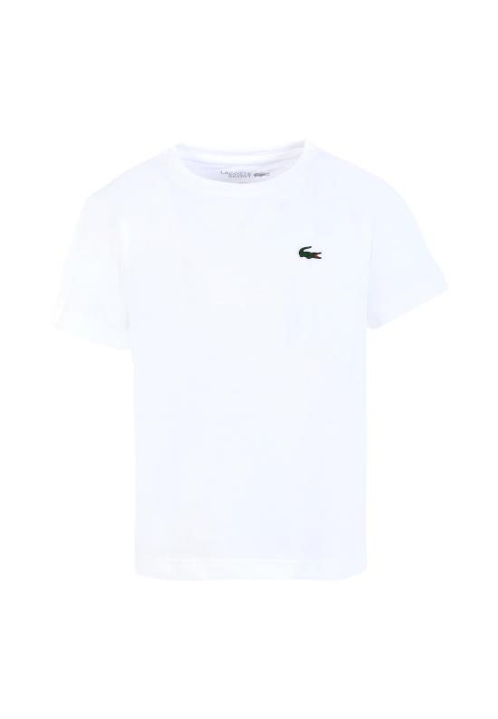 26SS [키즈] 라코스테 티셔츠 TJ8811 001 WHITE