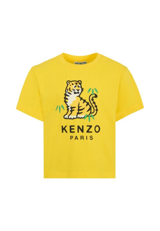 25SS [키즈] 겐조 티셔츠 K61052 525 YELLOW