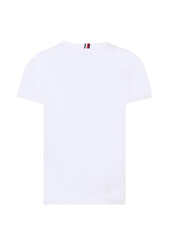 25FW [키즈] 타미힐피거 티셔츠 25CTHKB0KB09725 YBR WHITE - TOMMY HILFIGER