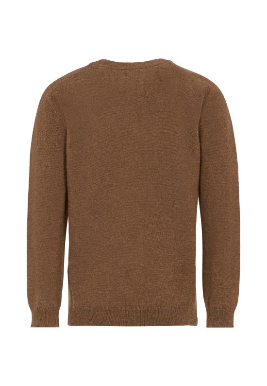 25FW [키즈] 봉쁘앙 니트/스웻셔츠 W05BJUK00010 167 BROWN - BONPOINT