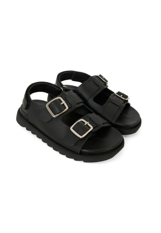 25SS [키즈] 마크제이콥스 샌들 W60399 09B BLACK - MARC JACOBS