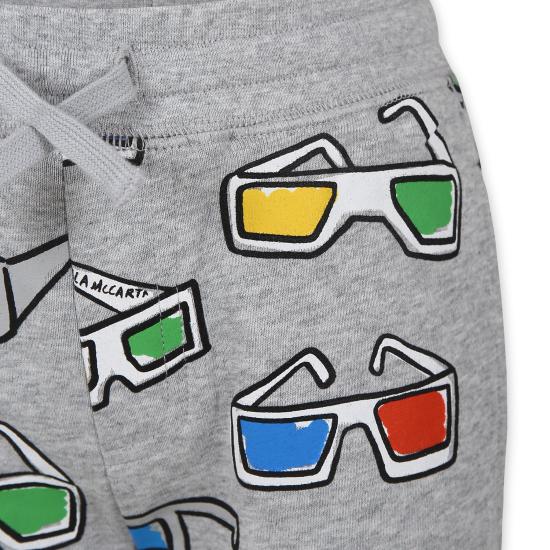  [키즈] 스텔라 맥카트니 트레이닝/조거 팬츠 TU6P00 Z1729 807MC GREY - STELLA MCCARTNEY