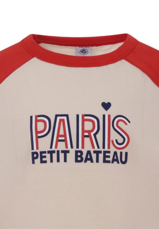  [키즈] 쁘띠바또 트레이닝 상의 A0A2E 01 IVORY - PETIT BATEAU