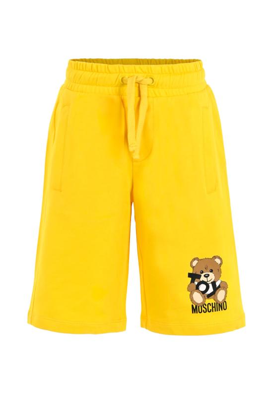 25SS [키즈] 모스키노 쇼츠/버뮤다 HUQ02A LCA19 50577 YELLOW