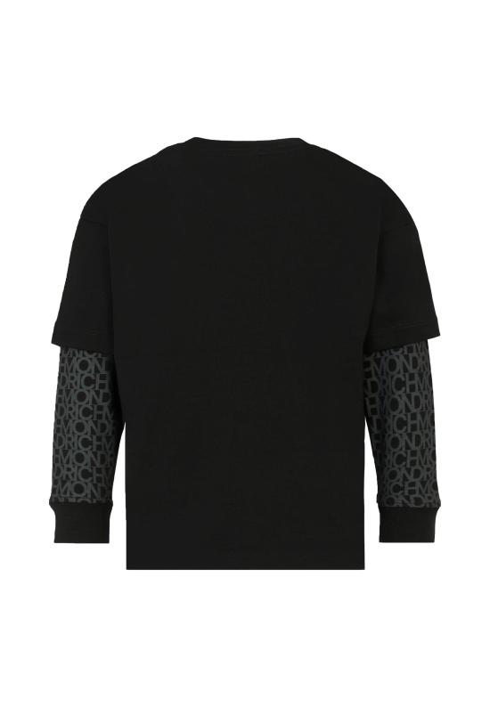 25FW [키즈] 리치몬드 티셔츠 RBA25037TS BLACK - RICHMOND