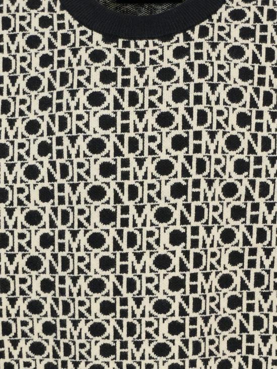 25FW [키즈] 리치몬드 니트/스웻셔츠 RBA25042MA LETTERING BLACK - RICHMOND
