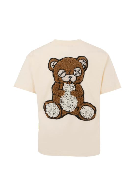 25FW [키즈] 바로우 티셔츠 F5BKJGTH133 013 IVORY