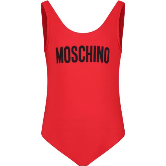  [키즈] 모스키노 원피스 수영복 HDL00T LKA00 50109 RED