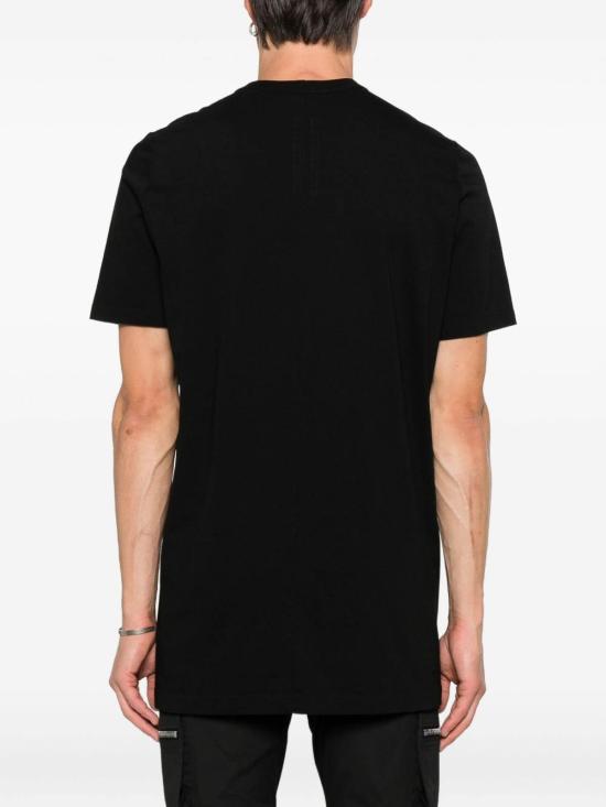25FW 릭 오웬스 반팔 티셔츠 RU02E1264JA09 Black - RICK OWENS