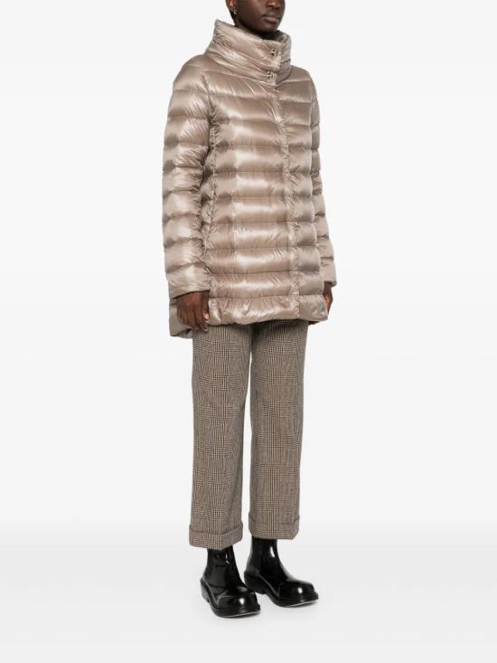 25FW 에르노 아멜리아 A 쉐입 패딩 PI0505DIC 12017Z2600 Beige - HERNO