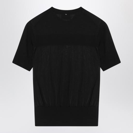  스포트막스 반팔 티셔츠 OKRAWO Black - SPORTMAX