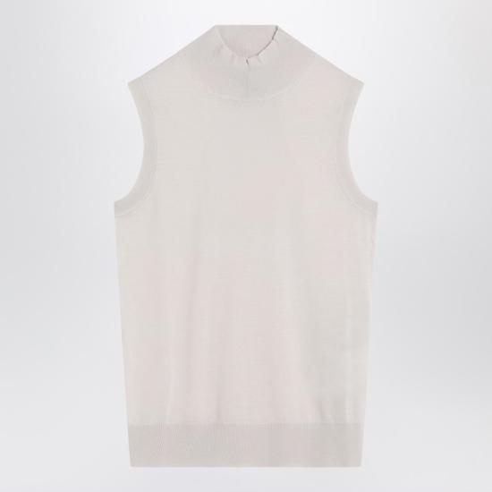  에스막스마라 민소매 티셔츠 SLALOMWO Brown