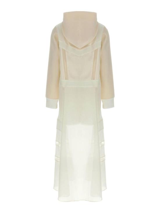 26SS 사카이 미디 스커트 2507635151 White - SACAI