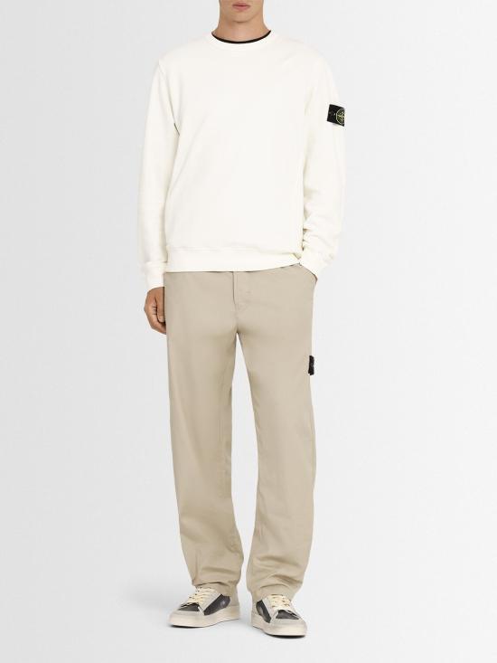 25FW 스톤 아일랜드 긴팔 티셔츠 K2S15 6100028 S0A20 V0093 White - STONE ISLAND
