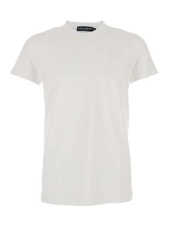 25FW 돌체앤가바나 반팔 티셔츠 G8SX0ZG7PIYW0800 White