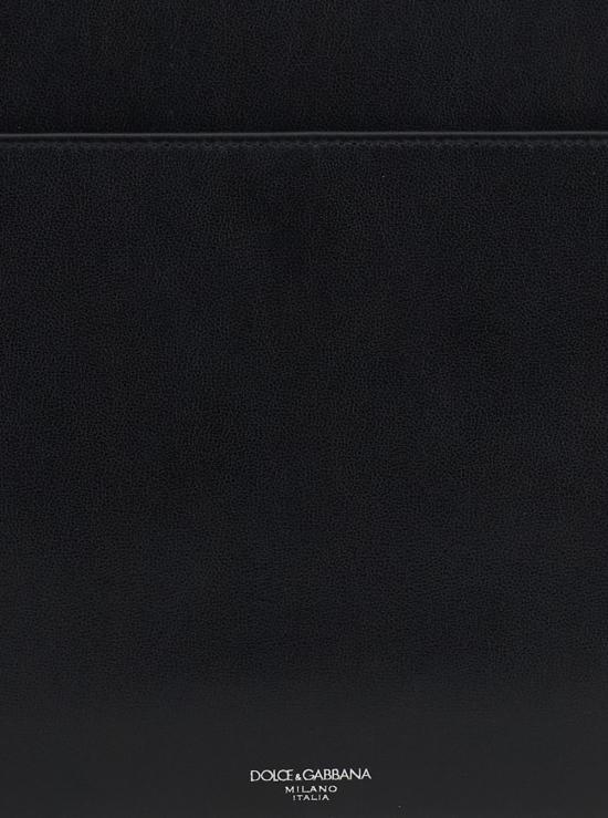 25FW 돌체앤가바나 레더 토일레트리 클러치 BP3294AV95680999 Black - DOLCE & GABBANA