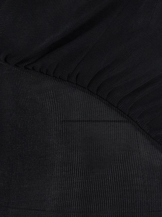 25FW 셀프 포트레이트 긴팔 티셔츠 PF25086TBBLACK - SELF PORTRAIT