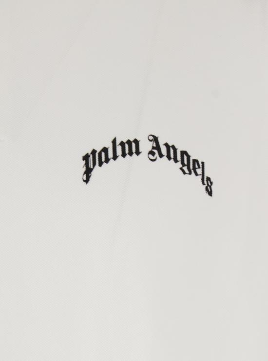 25FW 팜앤젤스 폴로 티셔츠 PMGB02AF25FAB0020310 White - PALM ANGELS