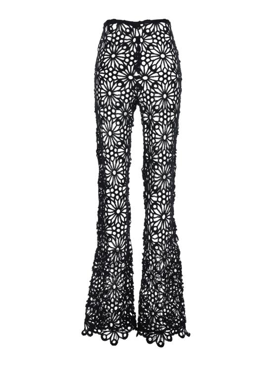 25FW 노마카말리 스트레이트 팬츠 ST2257CRO51001 Black - NORMA KAMALI