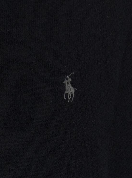 25FW 폴로 랄프로렌 로고 자수 지퍼 가디건  710974149003 Black - POLO RALPH LAUREN