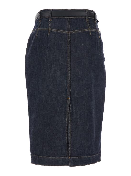 25FW 셀프 포트레이트 미디 스커트 PF25808MSKBLBLUE Blu - SELF PORTRAIT