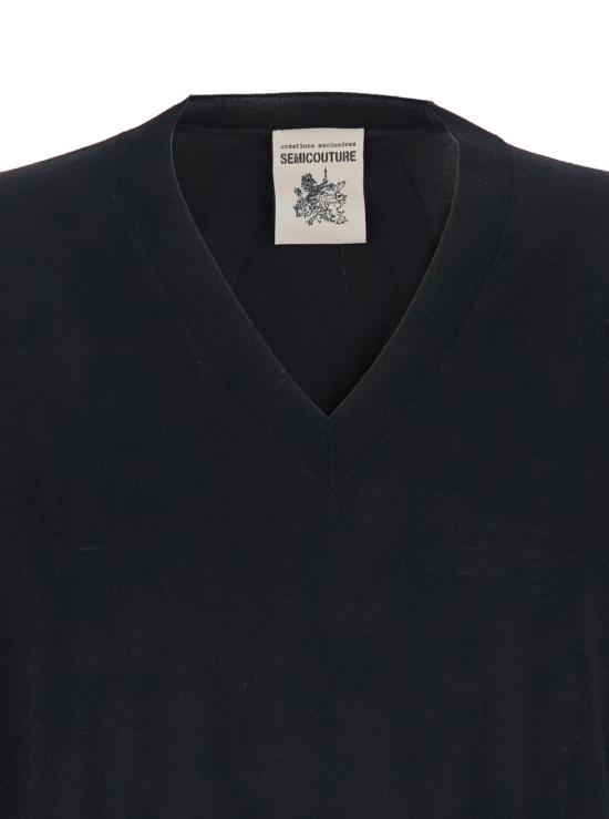 25FW 세미쿠튀르 자켓 Y5WC56Y690 Black - SEMI-COUTURE