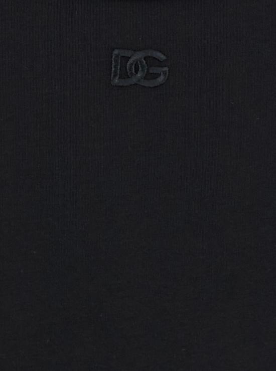 25FW 돌체앤가바나 반팔 티셔츠 G8SX0ZG7PIYN0000 Black - DOLCE & GABBANA